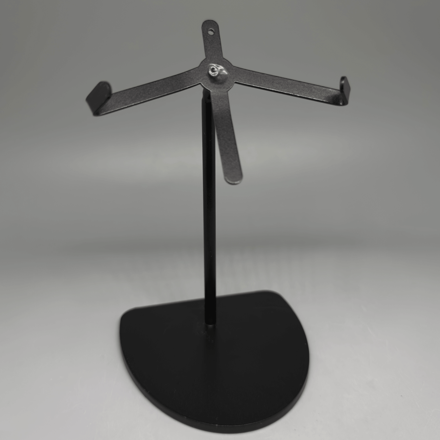 Front View Premium Megalodon Tooth Stand for Large Megalodon Teeth Over 5" in length 