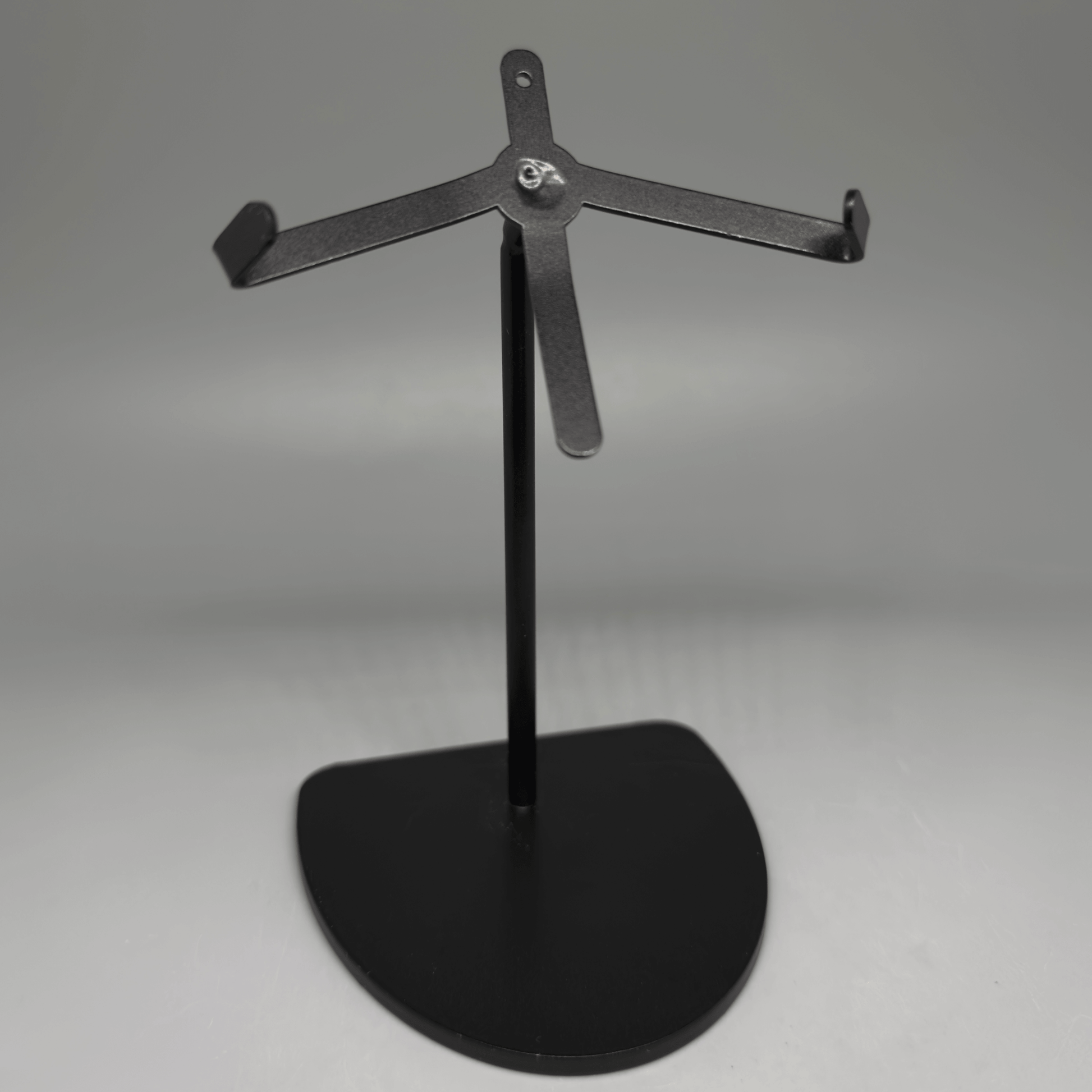 Front View Premium Megalodon Tooth Stand for Large Megalodon Teeth Over 5" in length 