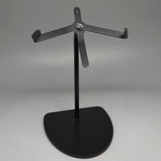 Front View Premium Megalodon Tooth Stand for Large Megalodon Teeth Over 5" in length 